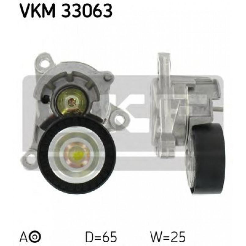 VKM 33063 SKF Натягувач поліклинового ременя